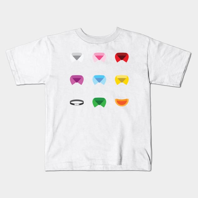 The Office – Collar Blind Kids T-Shirt by Shinsen Merch